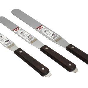 TradeMark glue knives in various sizes on white background