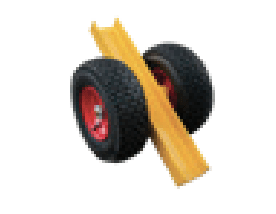 Hebel 2 Wheel Panel yellow Mover