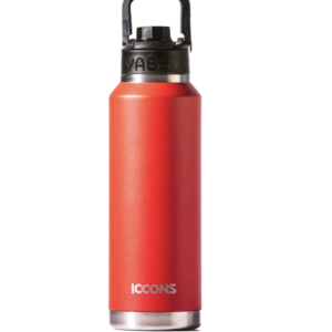 The Chugger 1.2 litre swig bottle red desert colour ICCONS
