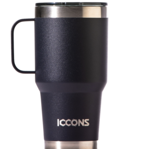 The Early Bird 850ml tumbler black rock ICCONS