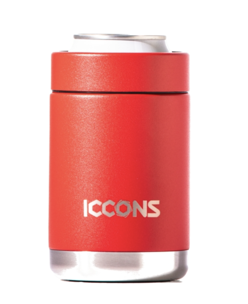 ICCONS The Weekender 375ml Can Cooler in red desert colour